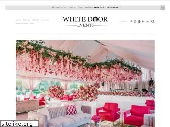 whitedoorevents.com