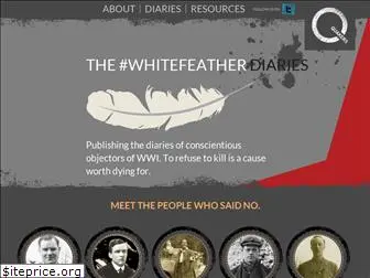 whitefeatherdiaries.org.uk