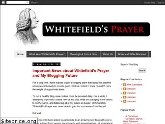 whitefieldsprayer.blogspot.com