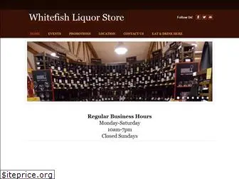 whitefishliquor.com