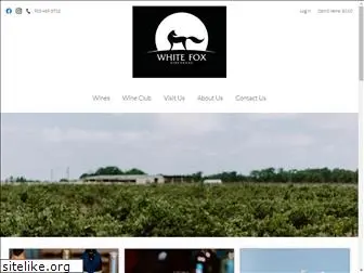 whitefoxvineyards.com