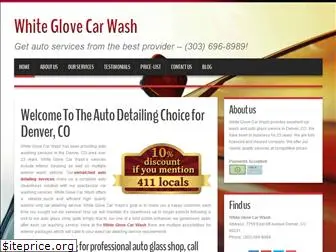 whiteglovecarwashco.com