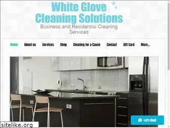 whiteglovecleaningsolutions.com