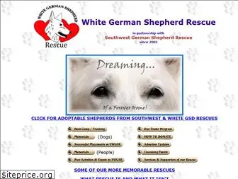 whitegsdrescue.com