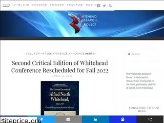 whiteheadresearch.org