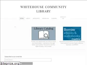 whitehousecommunitylibrary.com