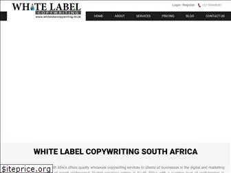 whitelabelcopywriting.co.za