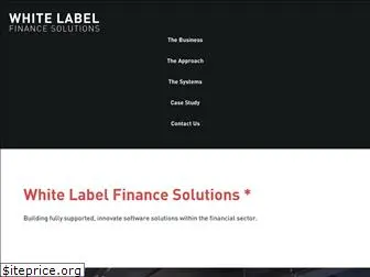 whitelabelfinancesolutions.com