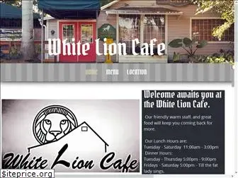 whitelioncafe.com