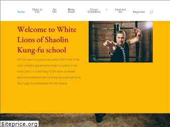 whitelionsofshaolin.com