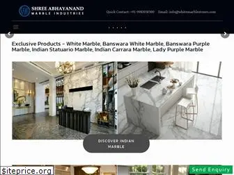 whitemarblestones.com