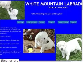 whitemountainlabradors.com