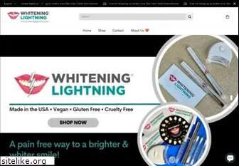 whiteninglightning.com