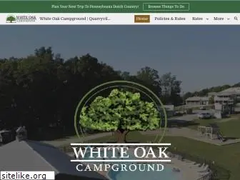 whiteoakcampground.com