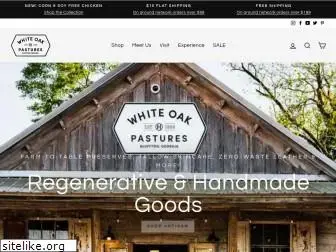 whiteoakpastures.com