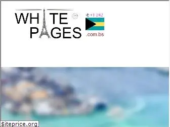 whitepages.com.bs