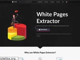 whitepagesextractor.com