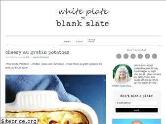 whiteplateblankslate.com