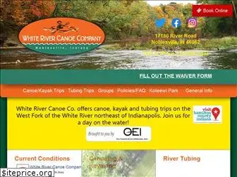 whiterivercanoecompany.com