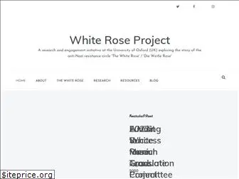 whiteroseproject.org