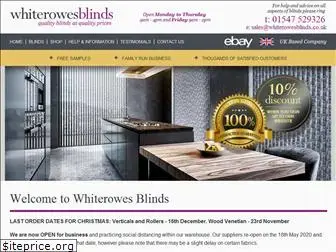 whiterowesblinds.co.uk