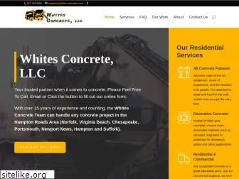 whites-concrete.com