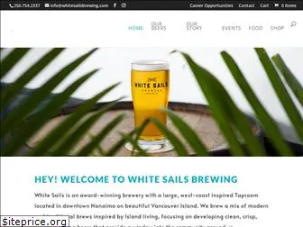 whitesailsbrewing.com