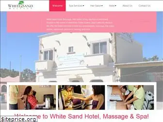 whitesandmassage.com