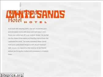 whitesandshotel.com