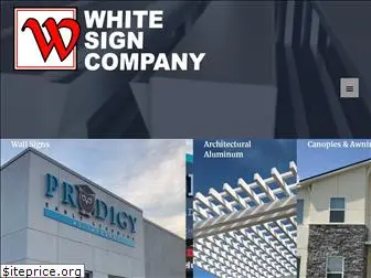 whitesigncompany.com