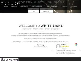 whitesigns.net