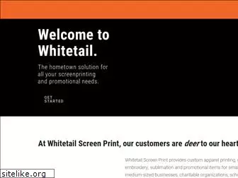 whitetailscreenprint.com