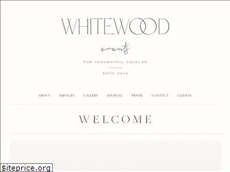 whitewoodevents.com