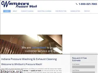 whitlockspressurewash.com