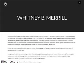 whitneymerrill.com