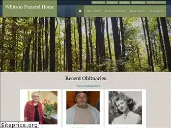whitsonfuneralhome.com