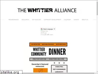 whittieralliance.org