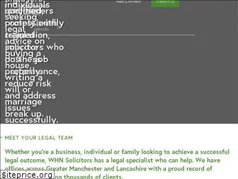 whnsolicitors.co.uk