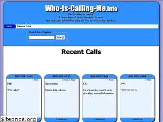 who-is-calling-me.info