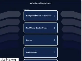 who-is-calling-me.net