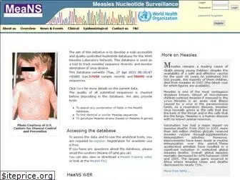 who-measles.org