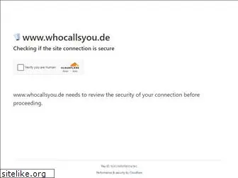 whocallsyou.de