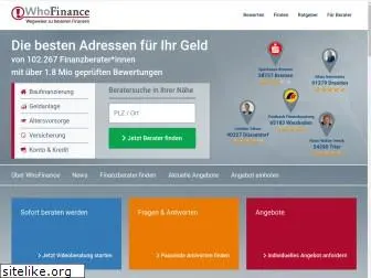 whofinance.de