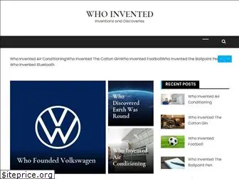 whoinvent.com