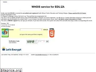 whois.edu.za