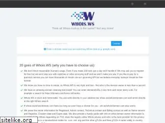 whois.ws