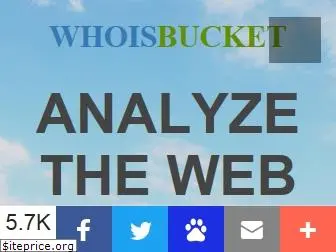 whoisbucket.com