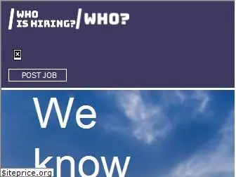 whoishiring.io