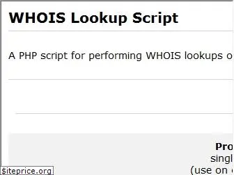 whoislookupscript.com