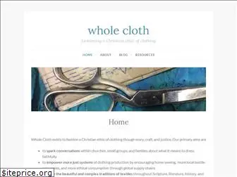 wholecloth.org